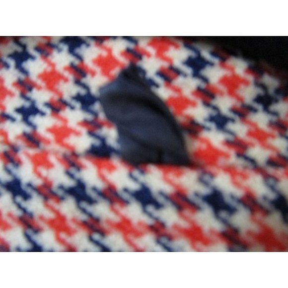 Houndstooth Tattersall Womans Wool Blend Vintage Jacket Creazion Loran GUC - Picture 15 of 16